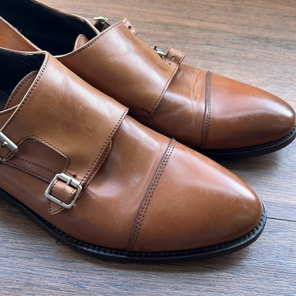 To Boot Monk Leather Strap Oxfords - Picture 7 of 7